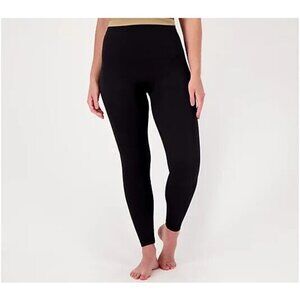 Anti x Proof Seamless Compression Leggings Black,Large
